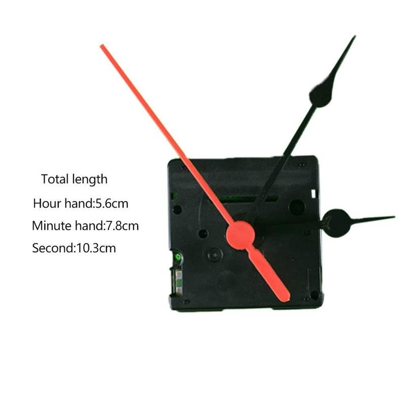 1Pcs Three Colors Wall Clock Combination Packages Quartz Hour Hand Movement Hour Hand Minute Hand Second Hand Hands