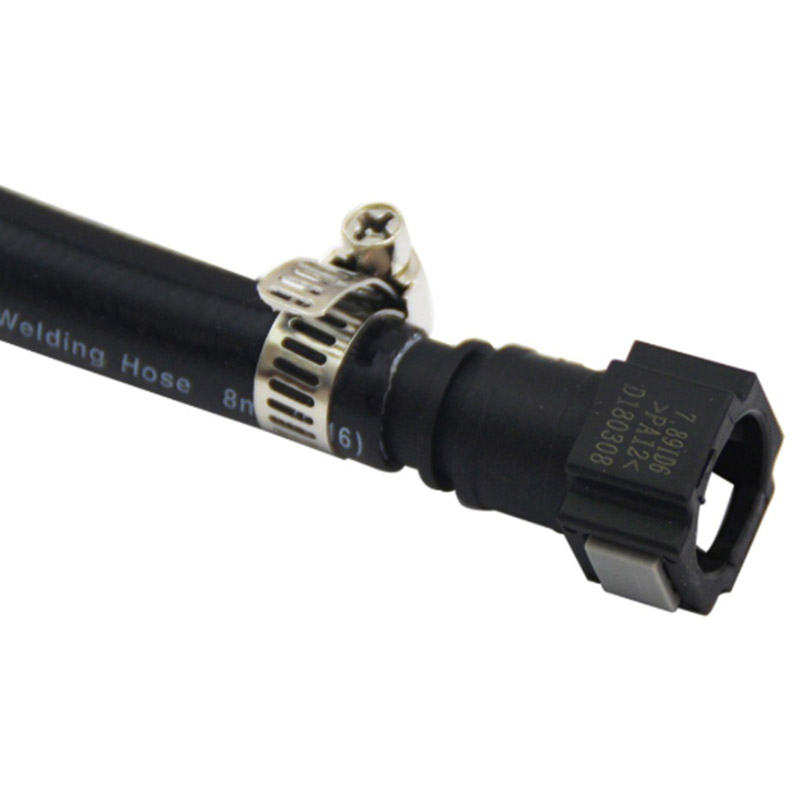 Quick Connected Fuel Injection Pump Pressure Tester Gauge with Valve 0-100PSI