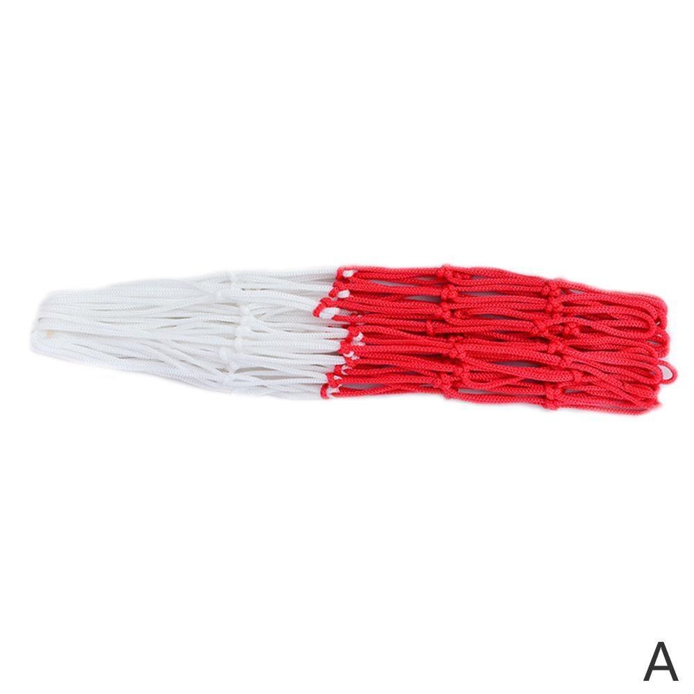 Basketball Rim Mesh Net Durable Basketball Net Heavy rims Mesh Goal Nylon Hoop Fits standard Duty basketball Net Rim A8G5: A