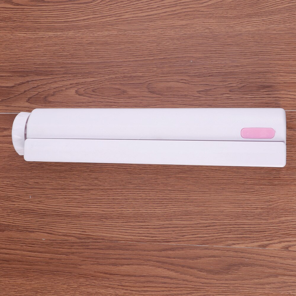 1pc Retractable Clothesline Portable Wall-mounted Adjustable Heavy Duty Clothes Line for Hotel Home