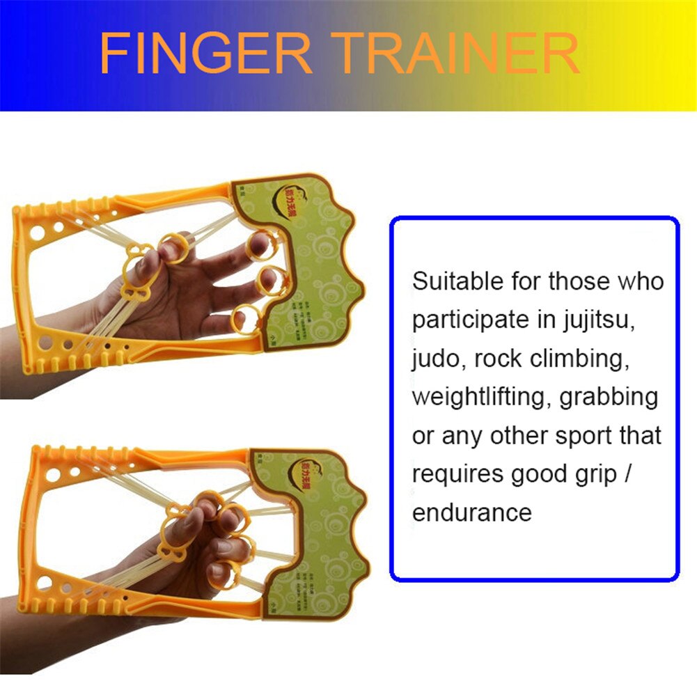 Vinger Exerciser Hand Revalidatie Trainer Vinger Apparatuur Ouderen Hemiplegie Vinger Sterkte Kind Grip Bal Vinger Trainer