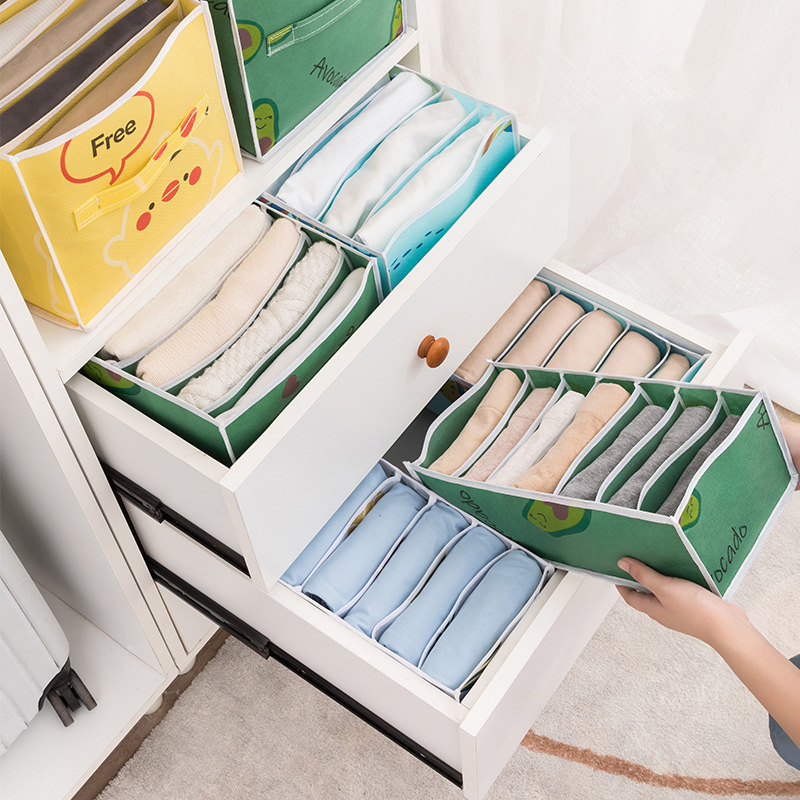 Clothes Organizer for Folded Clothes Large Capacity Wardrobe Clothes Storage with Reinforced Handle for Sweaters Underwear