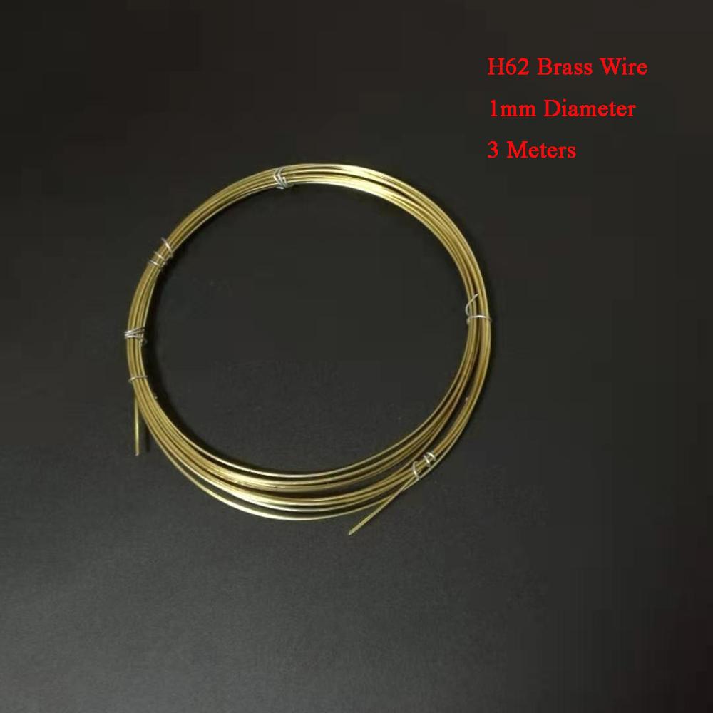 6 Messingstangen 3,2mm - Perfekt Für Heimwerker & Modellbau