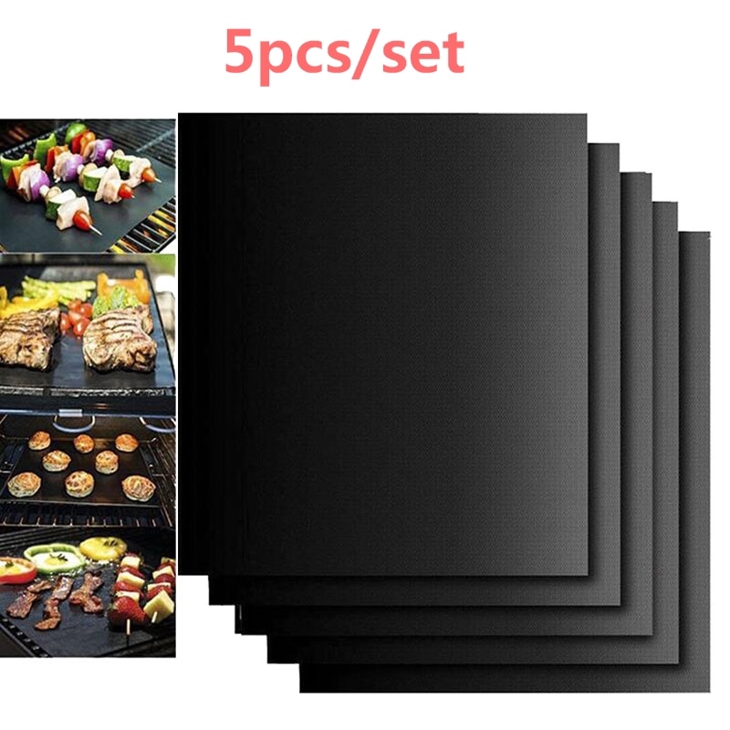 5Pcs Herbruikbare Bbq Non Stick Grill Mat Vel Bakk... – Grandado