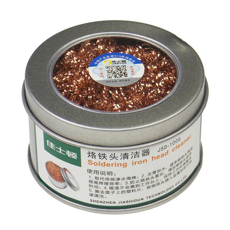 Elektrisk loddebitsrenser avlodding tinnnettingsfilter til maskindeler tidligere sveisejernspisser ståltrådkule