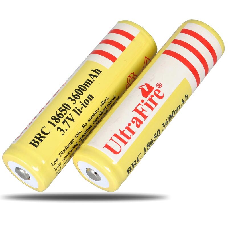 UltraFire Original 18650 Battery 3.7V 3600mAh Real... – Vicedeal