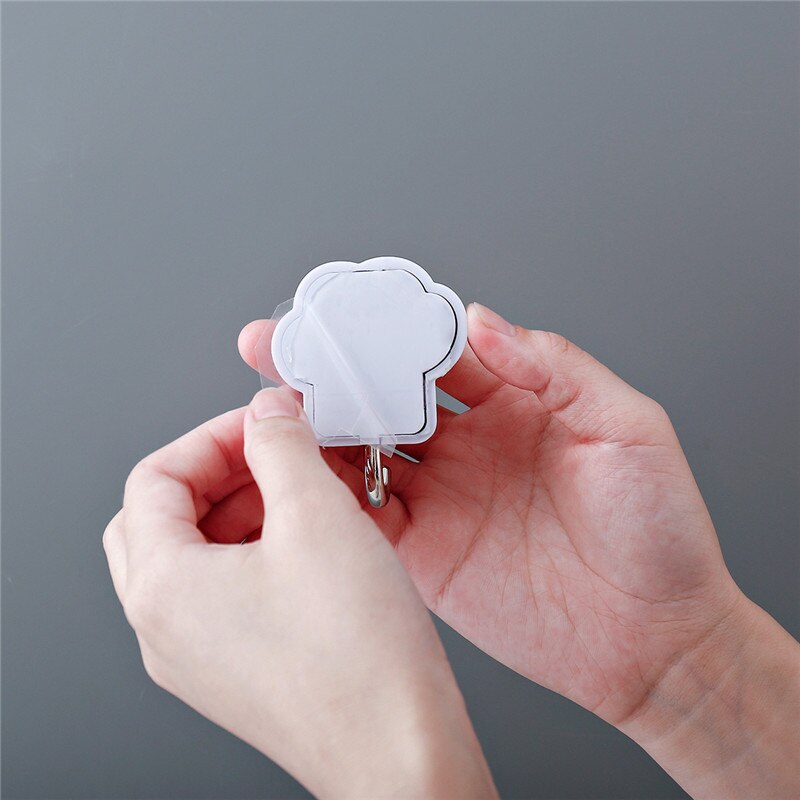 Cartoon Kat Klauw Haak Muur Multifunctionele Creatieve Leuke Haak Gratis Ponsen Hanger Voor Keuken Deur Sterke Kleverige Haken