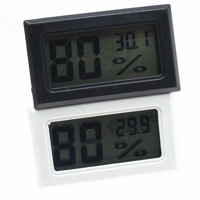 LCD Temperature Instruments Humidity Sensor Backlight Thermostat Outdoor Weather Station Digital Thermometer