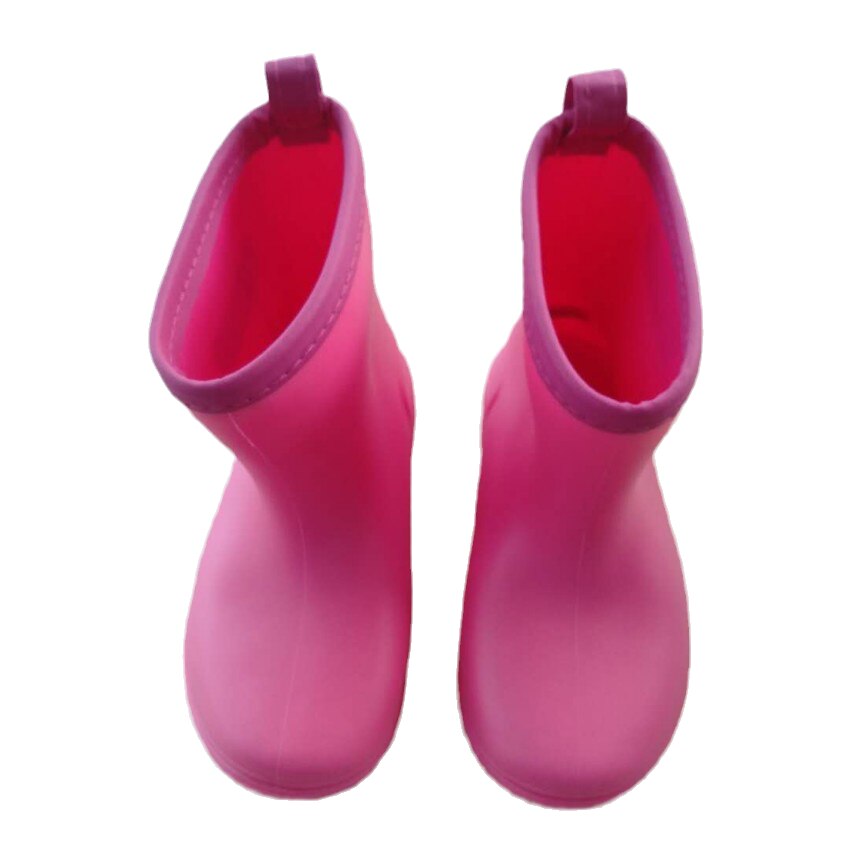 Chaussures fille bottes fille chaussures de pluie enfant bottes bébé collège bottes caoutchouc enfant