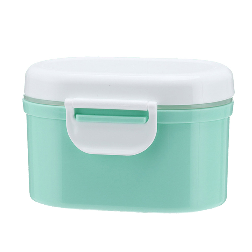 Baby Milk Powder Container Infant Formula Dispenser Portable Stackable Snacks Storage Box: 3