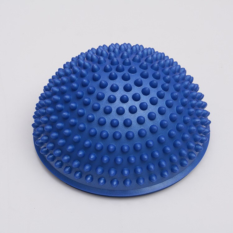 Halfronde Balans Durian Yoga Bal Tactiele Massage Zolen Acupunt Stabiliteit Training Bal Pilates Fitness Balance Yoga Bal: Blue