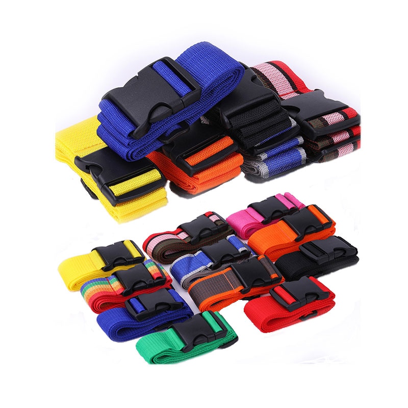 Luggage Strap Cross Strap Packing Adjustable Travel Suitcase PP Strap Luggage Belts Travel Luggage Strap