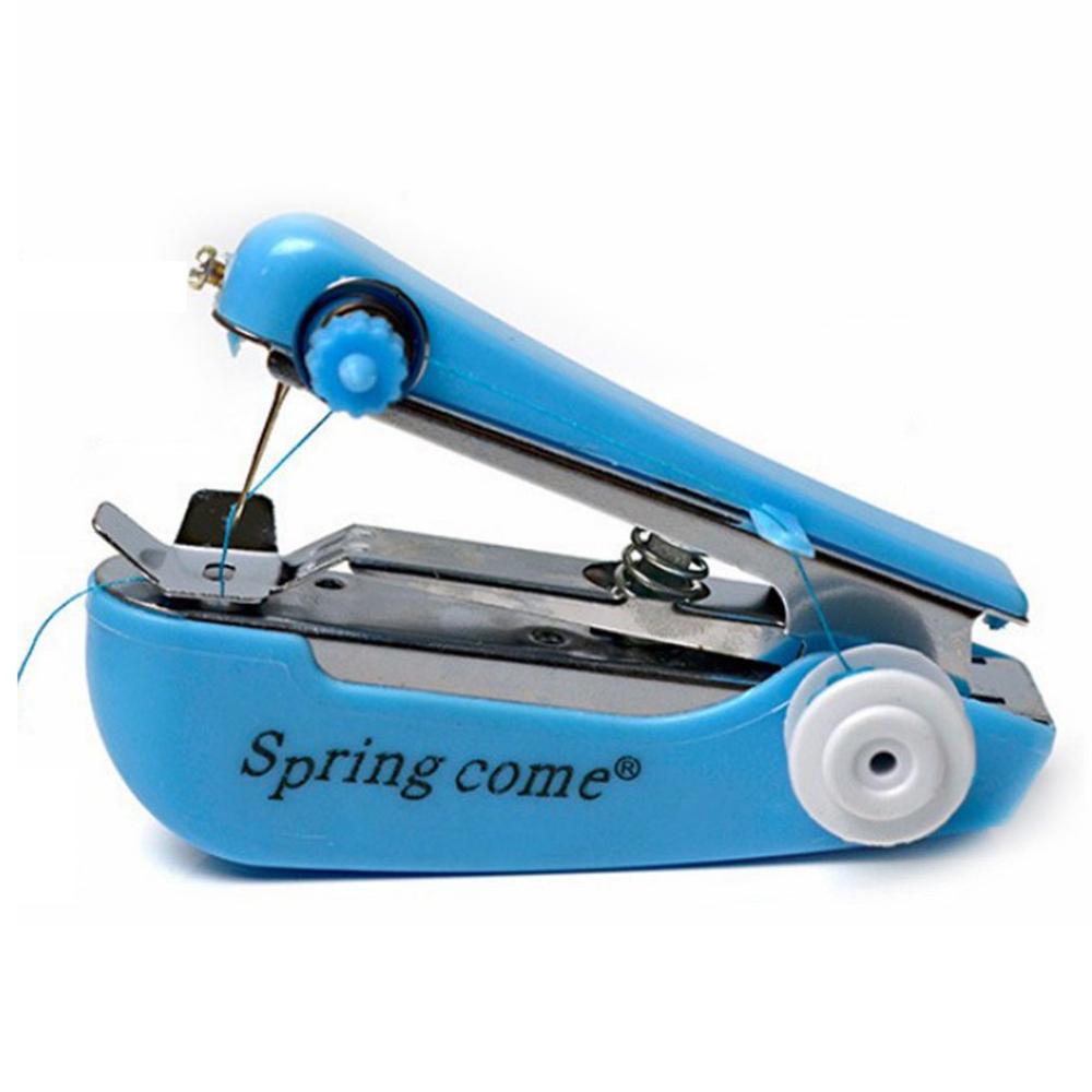 Portable Mini Handheld sewing machine Stitch Sew needlework Cordless Clothes Fabrics Electric Sewing Machine Stitch: NO.4