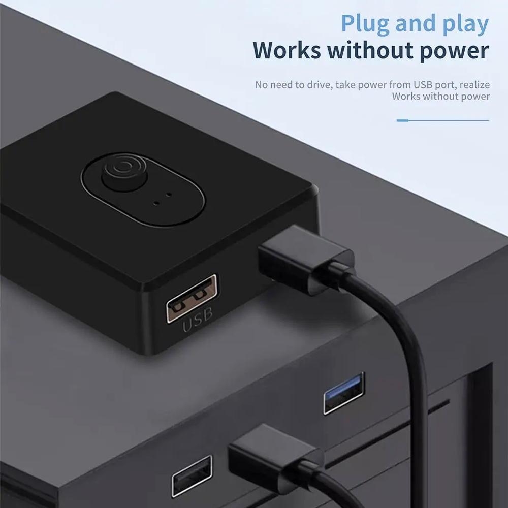 Usb 3.0 -kytkimen valitsin kvm-kytkin 2 in 1 lähtö usb-kytkin usb 2.0 kaksisuuntainen jakaja tulostimen, näppäimistön ja hiiren jakamiseen