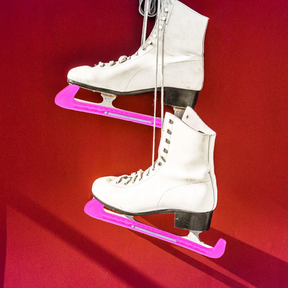 Ice Skate Guards - Adjustable Figure Skate Blade Covers - Pair - Hockey Protector