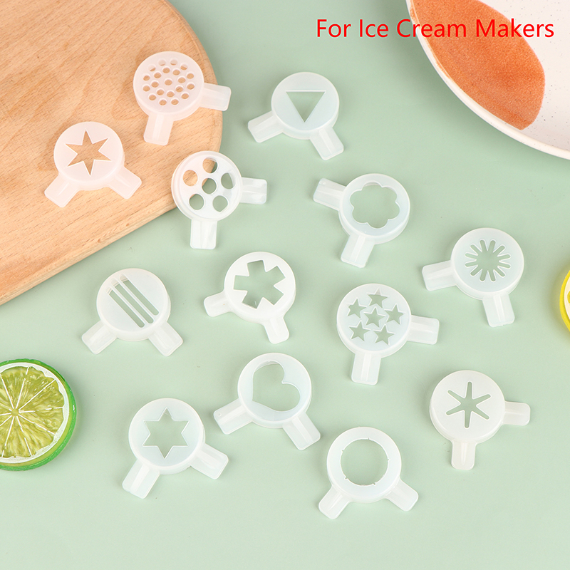 Ice Cream Modeling Lids Spare Part, Magic Shape Caps, Soft Serve, Ice Cream Machines Fittings, 29mm Diâmetro Interno, 1Pc