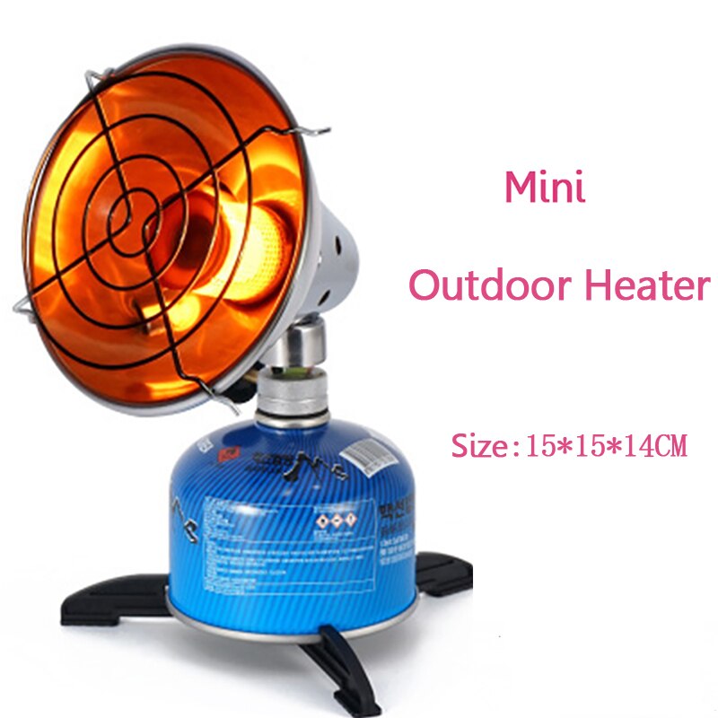 Draagbare gas kachel Thuis indoor outdoor tuin camping gas verwarming verwarming gas heater Winter camping vissen mini heater