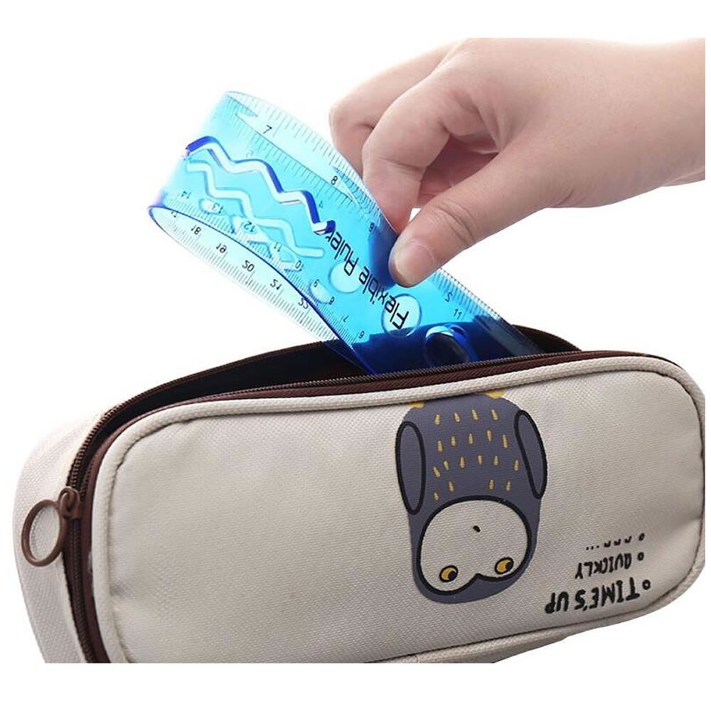 30cm Soft Flexible Ruler Multicolor Measure Straight Rulers Office School Supplies Stationery Students