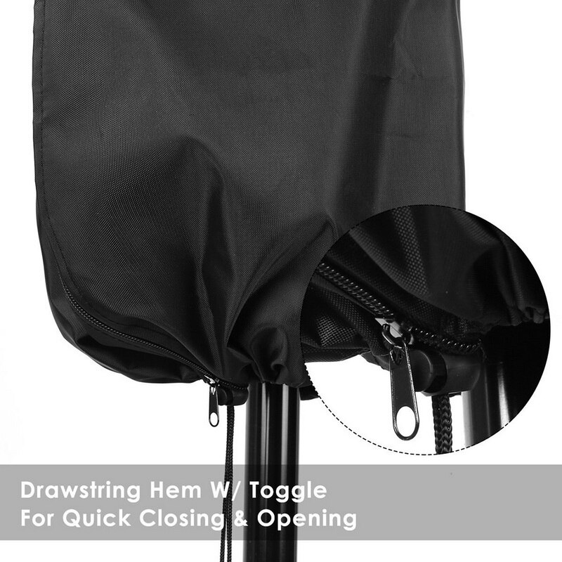 Waterproof Oxford Cloth Outdoor Umbrella Cover Shade Garden Weatherproof Patio Cantilever Rain Cover Accessories