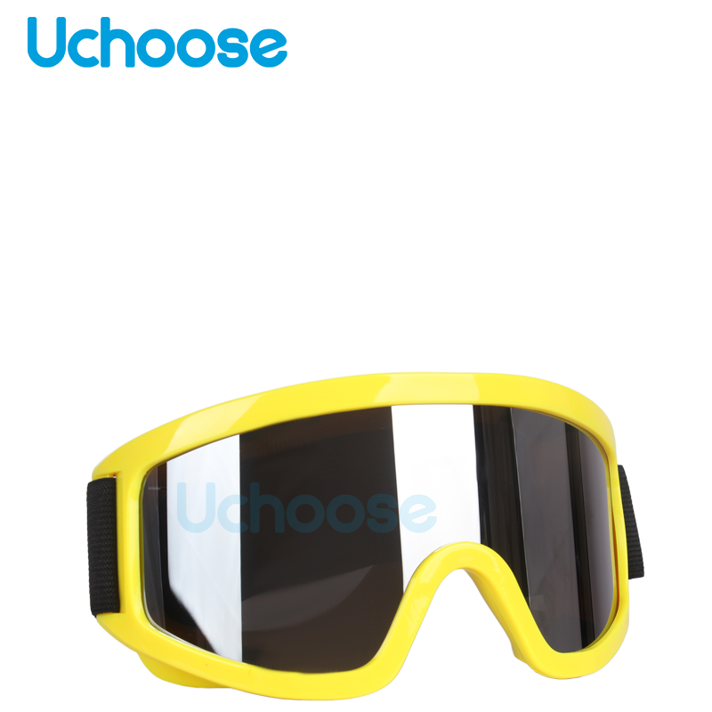 Motocross Goggles Glasses Motorcycle Off Road Masque Helmets Goggles Ski Sport Motorbike Motorcycle Dirt: Gold