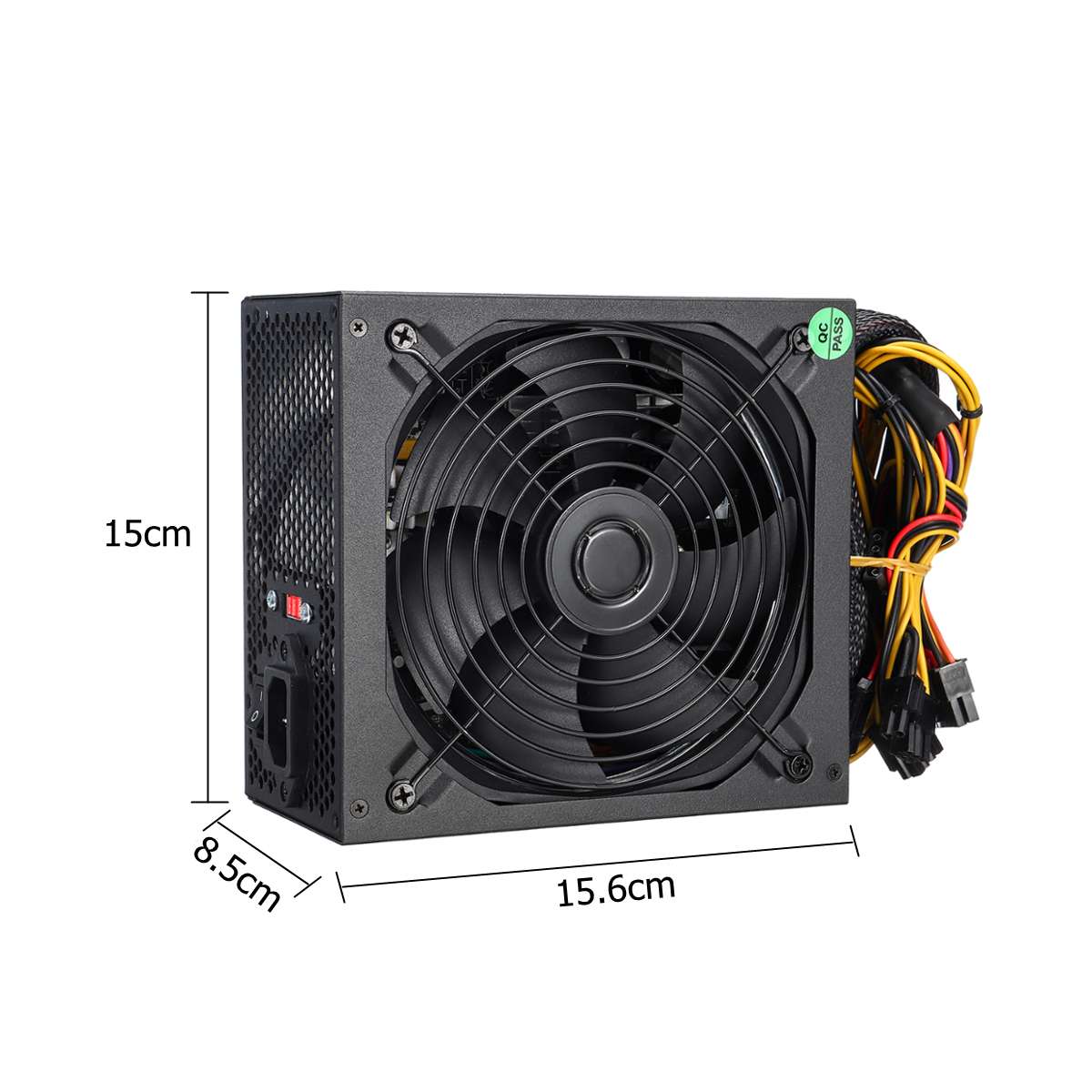 110 ~ 220 V 1000 W PC Voeding 140mm LED Fan 24 Pin Actieve PFC PCI SATA ATX 12 V Computer Voeding