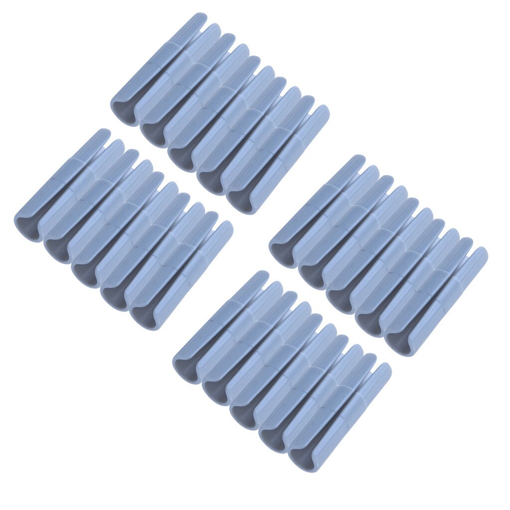 20PCS Multifunction Anti-Skid Bed sheet Clip Household bedsheet Quilt Corner Clamps Food Clip snack seal clips Holder For Home: Grey