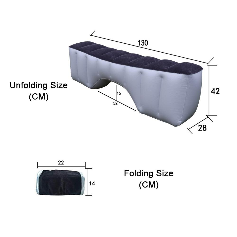 colchon hinchable coche cama inflable SUV asiento trasero limpio niño ciclista colchón neumático asiento trasero asiento de asiento de campamento accesorios colchones inflables para dormir automovil autos acampar