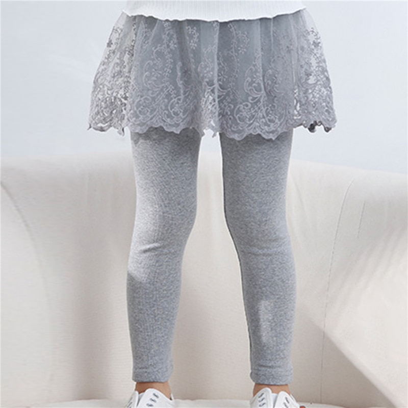 Leggings para niñas pequeñas, ropa de otoño, pantalones Culottes, Ballet, cómodos, Color sólido, dulce, 2022