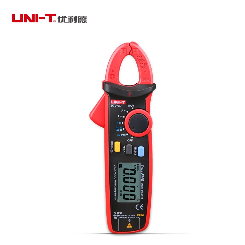 UNI-T UT210 serie Mini Digital Clamp Meter AC/DC Strom Spannung True RMS Auto Range VFC Kapazität Nicht Kontaktieren multimeter