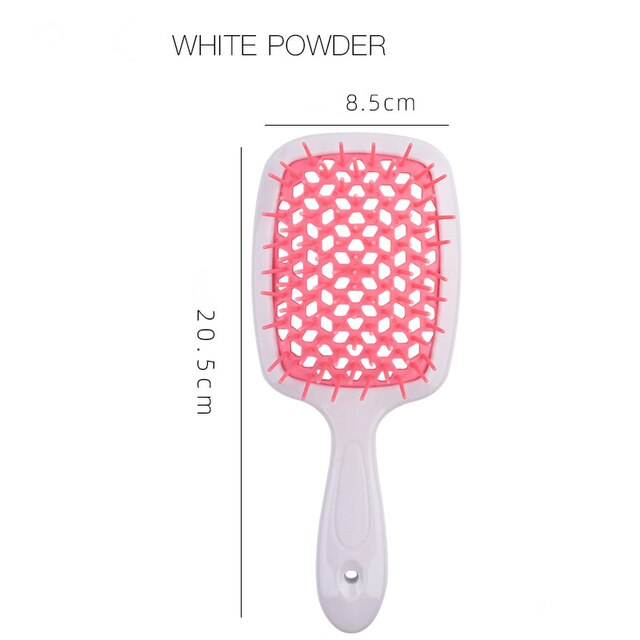Adjust Hair Brush Scalp Massage Comb Women Detangle Hairbrush Comb Health Care Comb for Salon Hairdressing Styling: Style B -7