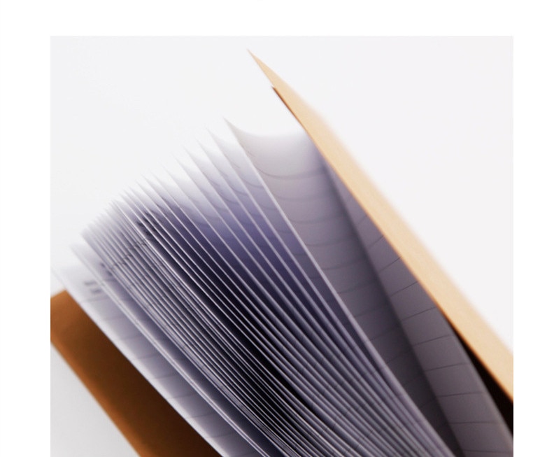 Simple Notebook Student Workbook Cowhide Cover Book School Office Notepad Homework Book Reading Note books Exercise Book