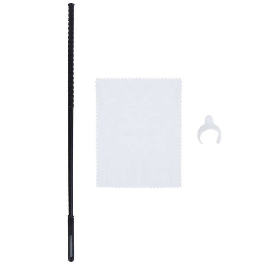 Alto Recorder 8 Hole F Key Resin Alto Recorder 3-Piece German/Baroque Fingering Wind Instrument with Cleaning Kit and Carry Bag