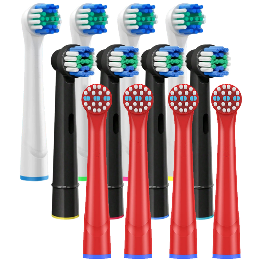 4-12 Stuks Vervanging Opzetborstels Geschikt Voor Oral B Elektrische Tandenborstel Zachte Vervang Opzetborstel Volwassenen Kinderen Tand Care tool