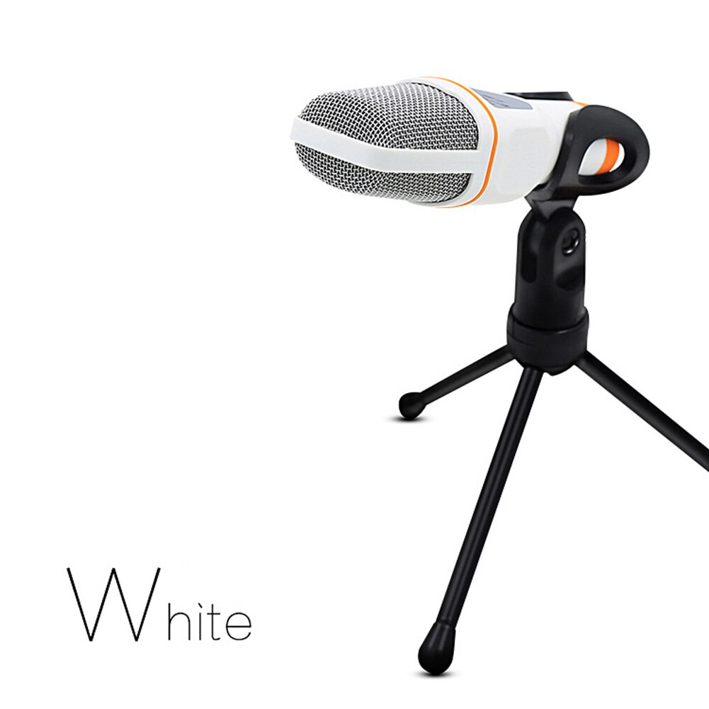 3.5mm Condenser Microphone Office Work Conference Teaching SF-666 Tripod Kit School for Chatting Gaming Recording Live