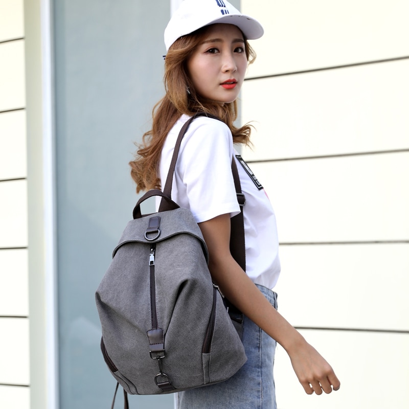KMFFLY marka kobiety plecak płócienny styl Preppy szkoła dama dziewczyna student szkolna torba na laptop najwyższej jakości płótnie Mochila Bolsas2020