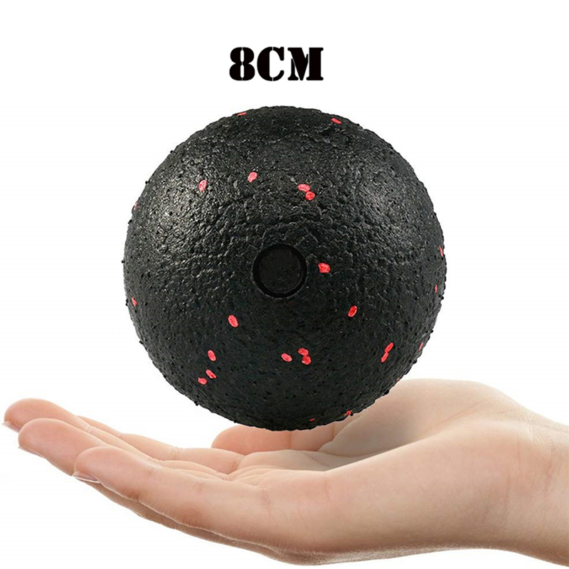 Pelota de myofascia de Lacrosse EPP, pelota de masaje de maní, pelota de Yoga ligera de alta densidad para Fitness, ejercicio de Fascia corporal, alivia el dolor