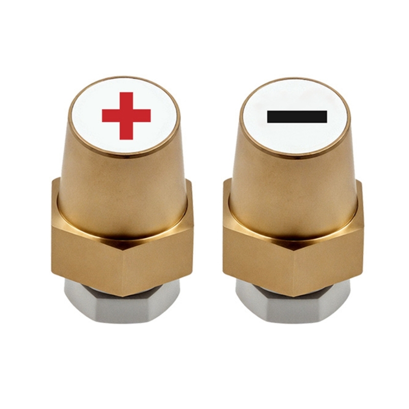 Adaptador polos bateria Polos bateria Terminais polos bateria Conector latão