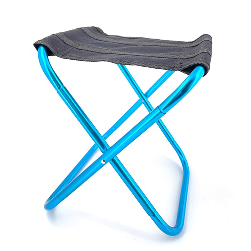 Klapp Kleinen Hocker Strand Hocker Tragbare draussen Ultra Licht U-bahn Zug Reise Picknick Camping Angeln BBQ Faltbare Stuhl: Blau
