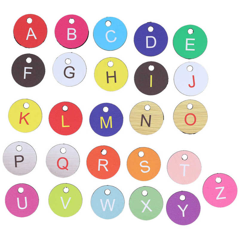 Étiquette numérotée pour ruche, avec trou, pour élevage d&#39;animaux et ferme: Color1