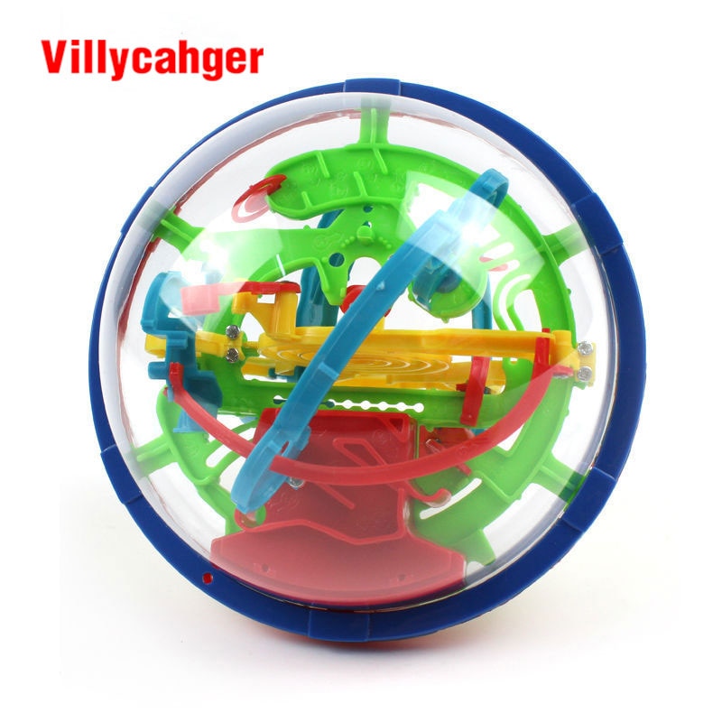 Magic Puzzle Ball Educational Magic Intellect Ball Puzzle Game Magnetic Balls for Kids-100 Steps 929A