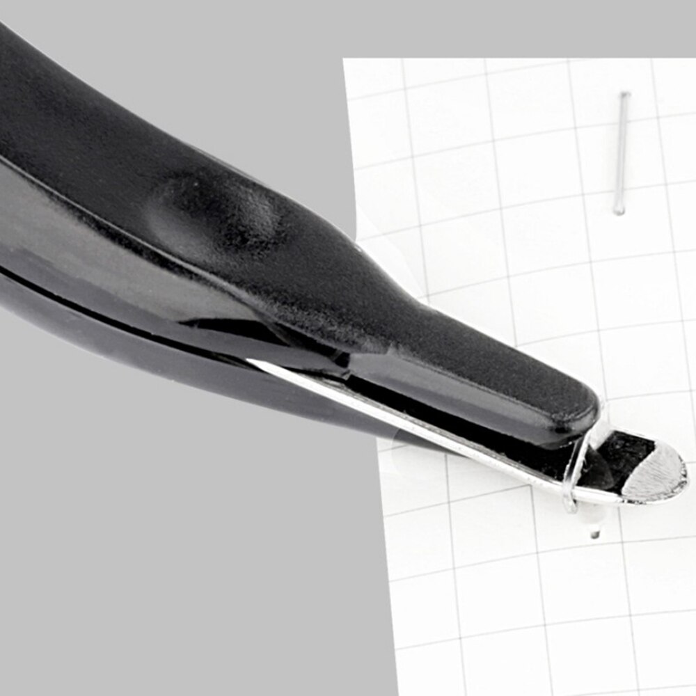 Bærbar hæftefjerner fjernet med let træk pen-type magnetisk hoved reduceret indsats for kontorskolehjem stationært værktøj