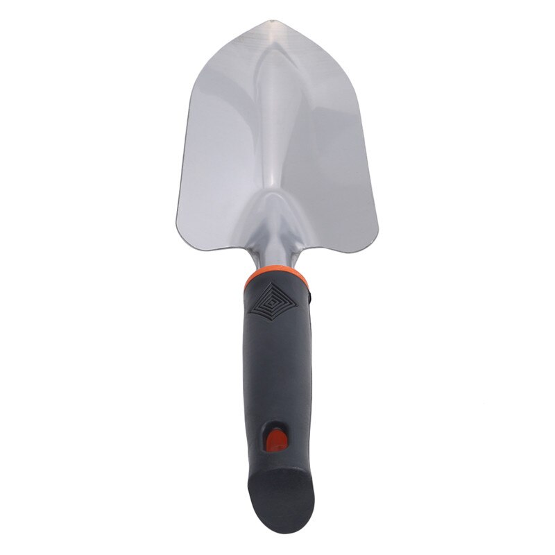 Stainless Steel Garden Shovel Flower Planting Shovel Wooden Handle Gardening Hand Tools Tao Hua Yuan Tools: white