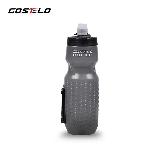 Innovation costelo magnetisk flaskeholder bur cykel vandflasker ud sport vandflaske ,710ml kolbe presning: Grå 1 stk
