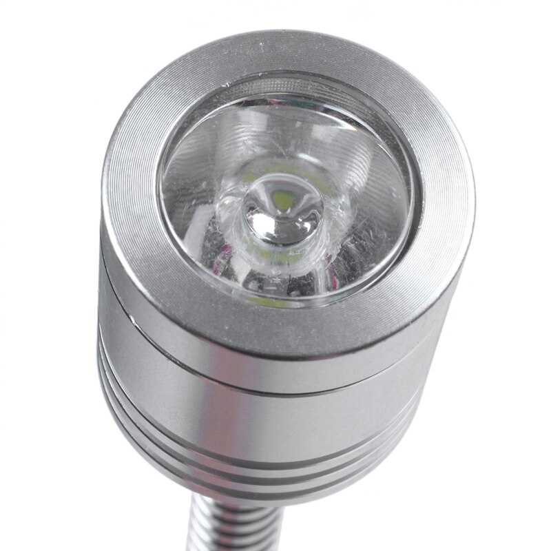 3W Dc 12V-24V Flexibele Led Spot Lamp Kantoor Lamp, Wit