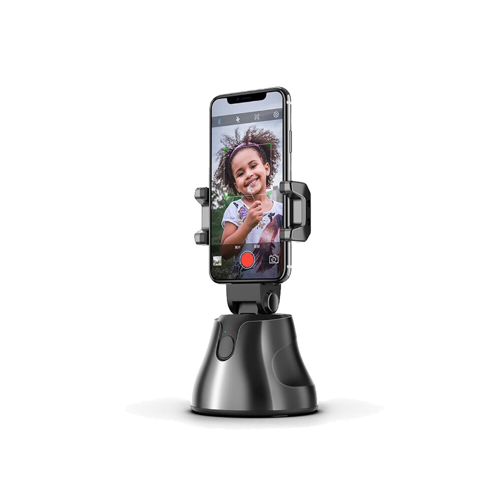 Smart Tracking Gimbal - 360° Face Recognition - AI Composition - Bluetooth - for Vlogging & Live Video