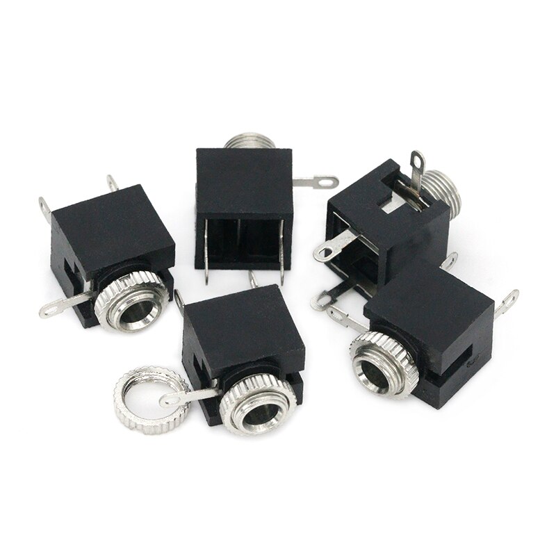 100Pcs PJ-201M 2.5MM headphone jack audio jack 2.5... – Grandado