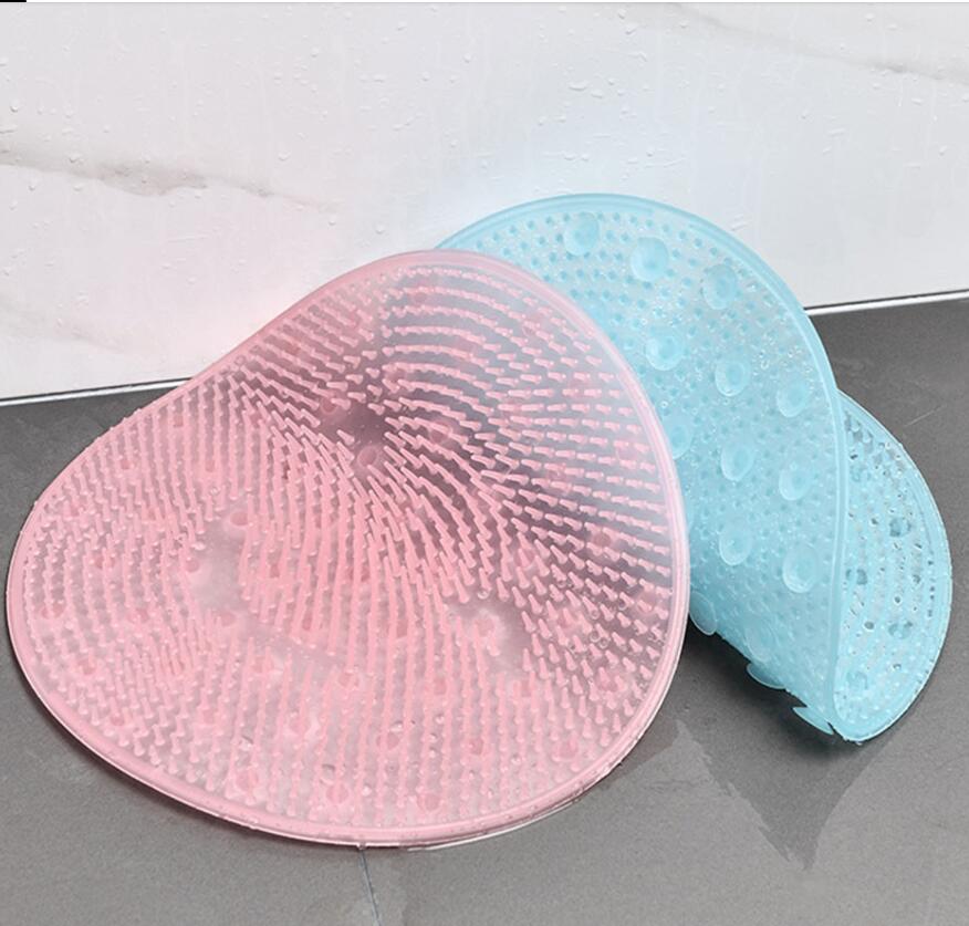 Silikon Schlecht Massage Kissen Pinsel Für Faul Füße Waschen Sauber Tote Haut Schlecht Artefakt Zurück Kissen Dusche Fuß 31cm runde