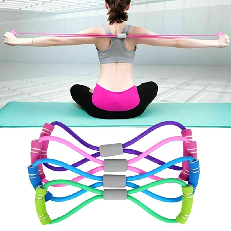 Fitness Resistance Band Arm Shoulder Stretch Chest Expander Body Shaping Pull Rope Yoga Strength Training Belt