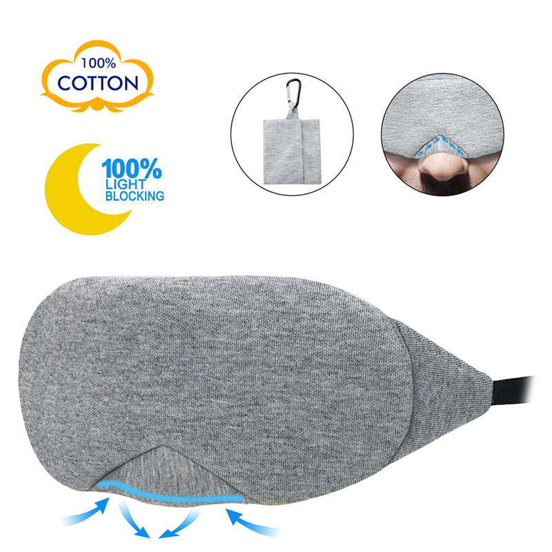 Sömnmask snabbt sova ögonmask ögonskugga täcka skugga patch kvinnor män mjuk bärbar ögonbindel resor sleepmasker