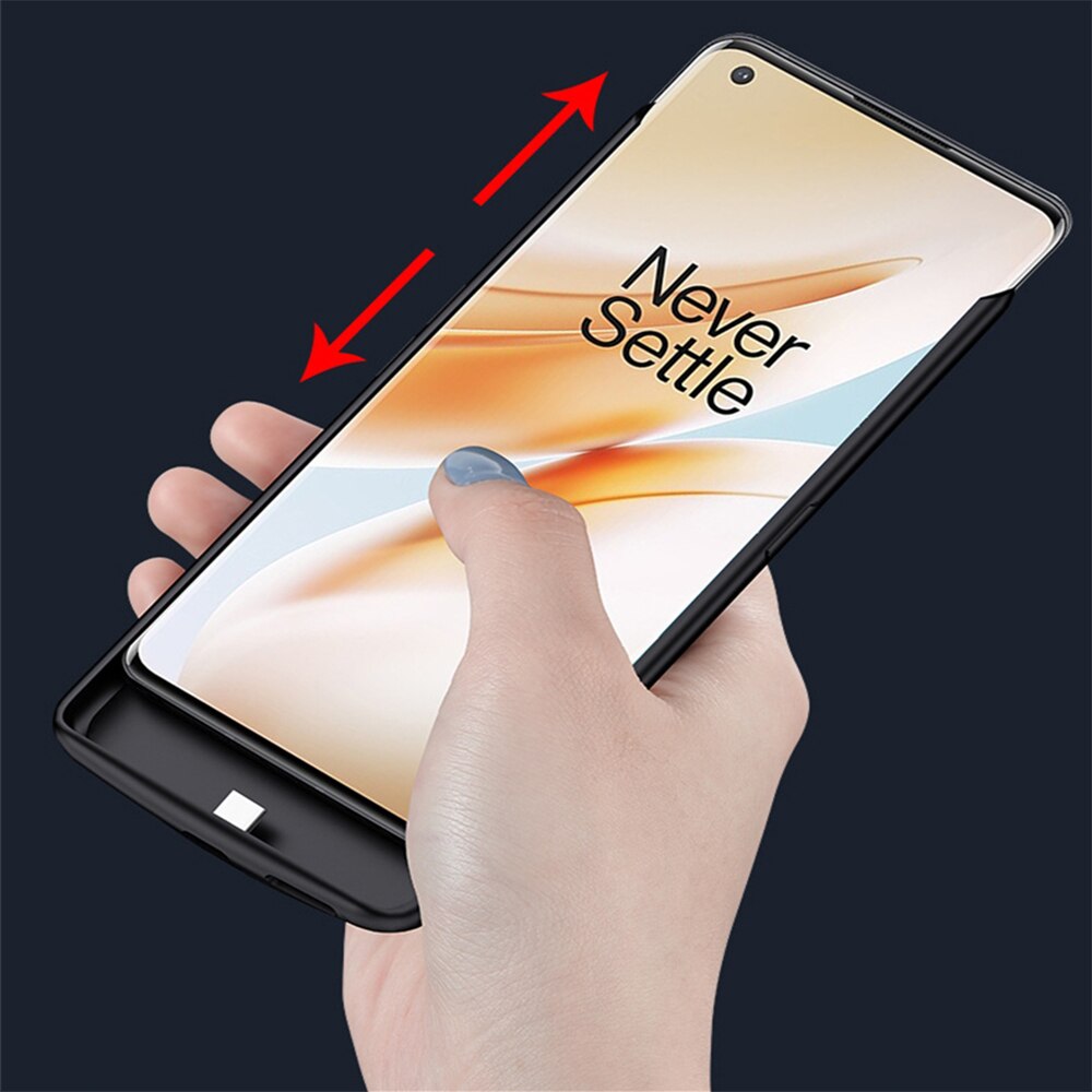 Coque de chargeur de batterie pour Oneplus 8 Pro, 6800 Mah, étui pour batterie